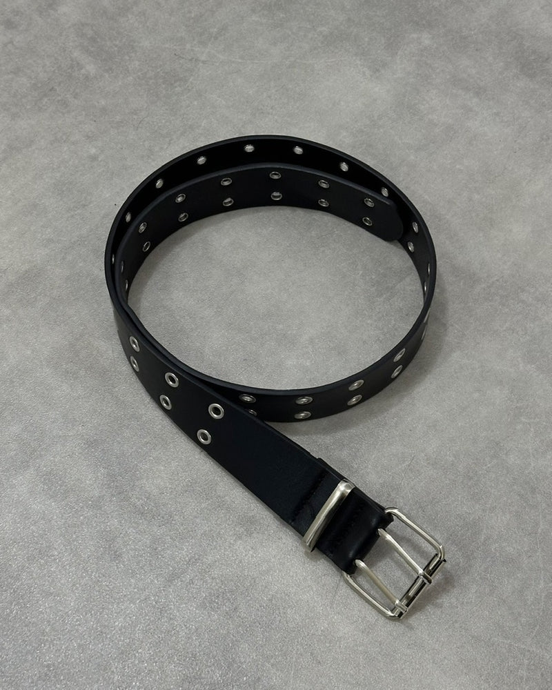 国際配送【LUV CODE】double eyelet belt