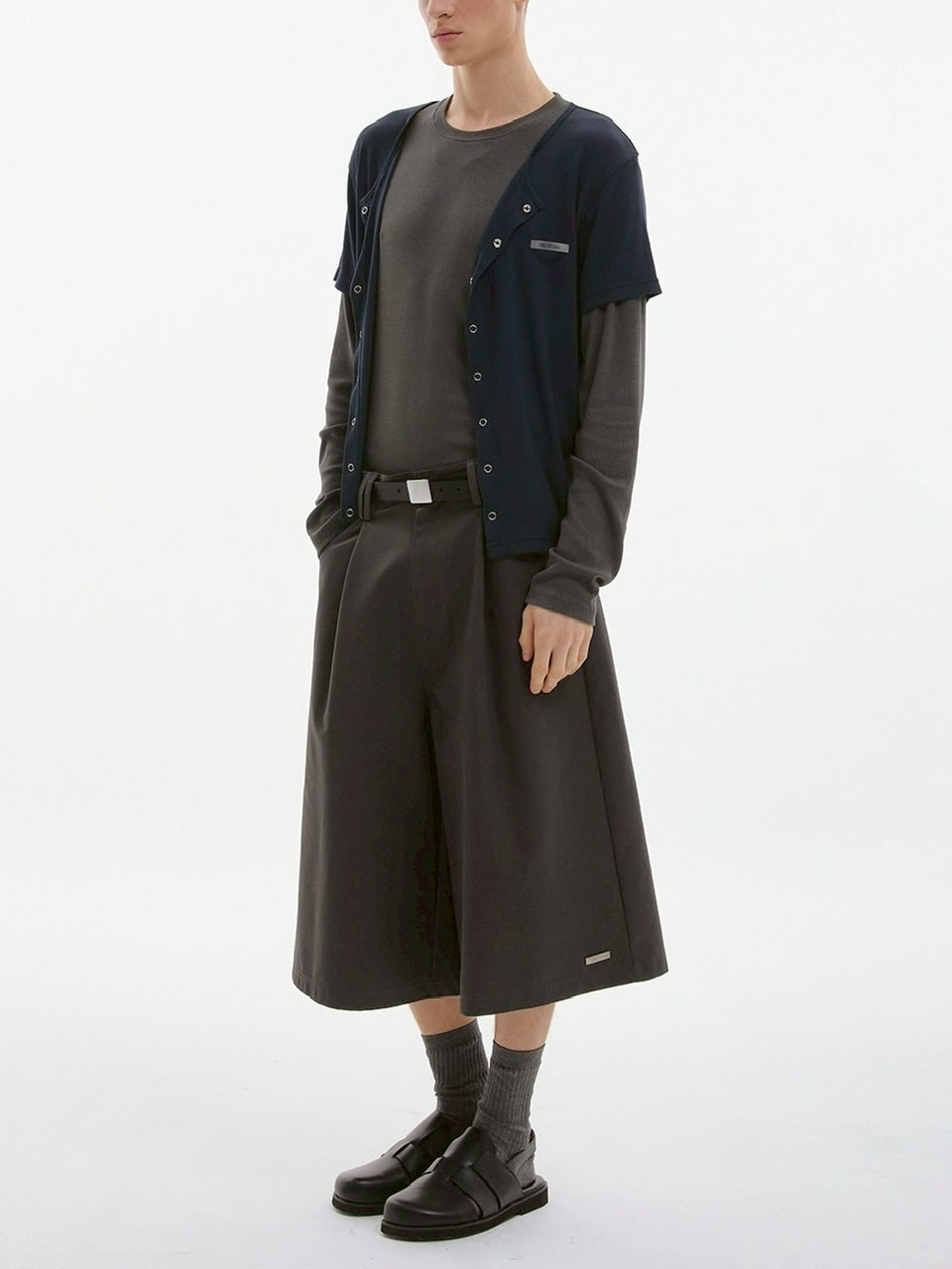 【ESC STUDIO】B.B.B pants/ 【イーエスシーステュディオ】B.B.Bショートパンツ