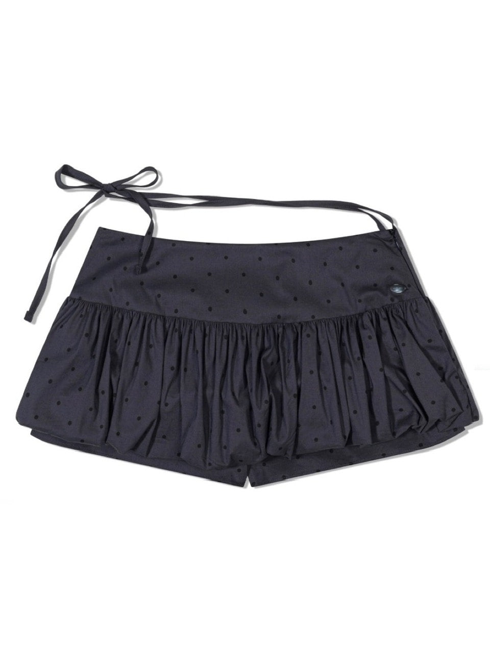 【Uglyshadow】DOTTED PUMPKIN SKIRT PANTS / 【アグリーシャドウ】ドットパンプキンミニスカートパンツ