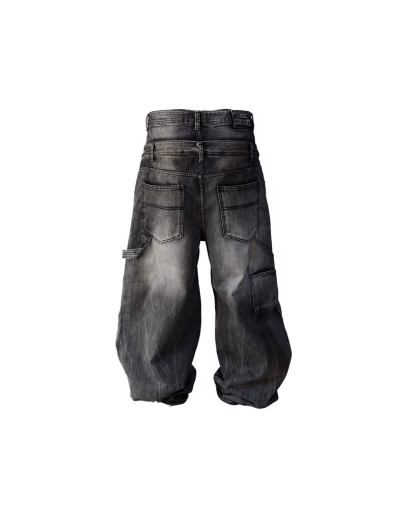 【IFEELLUCKY】Big x2 Double carpenter pants / 【アイフィールラッキー】ビック×2ダブルカーペンターパンツ