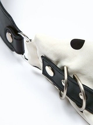 【NOT KNOWING】Braided Dot Shoulder Bag / 【ノットノーイング】ブレイデッドドットショルダーバッグ