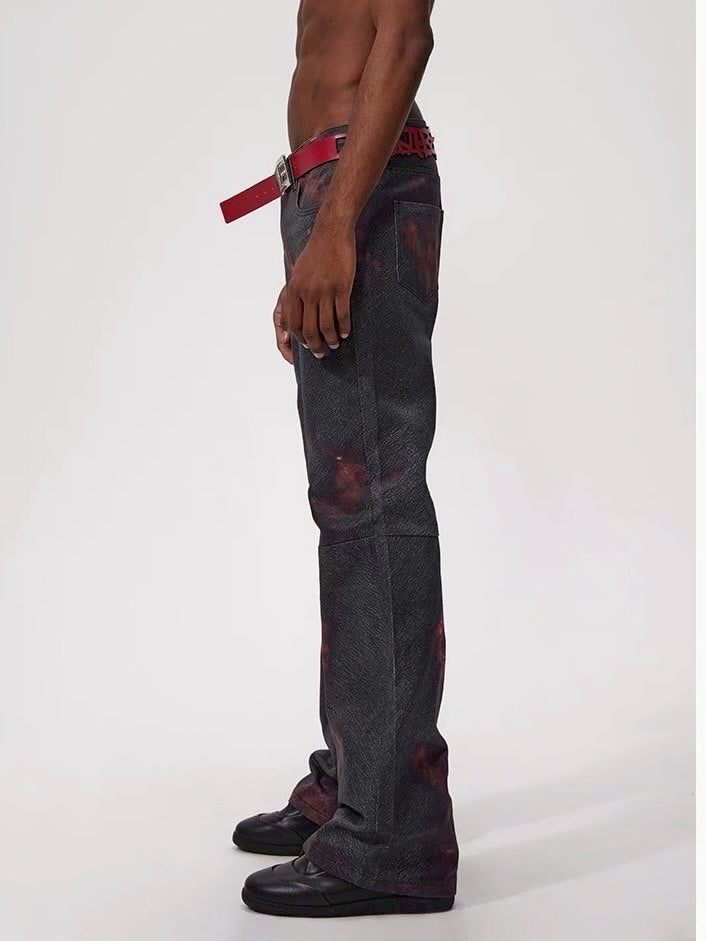 【Fourth3ex】Archive-3D Printed Lava Pants / 【フォースセックス】ブラッドブリーチパンツ