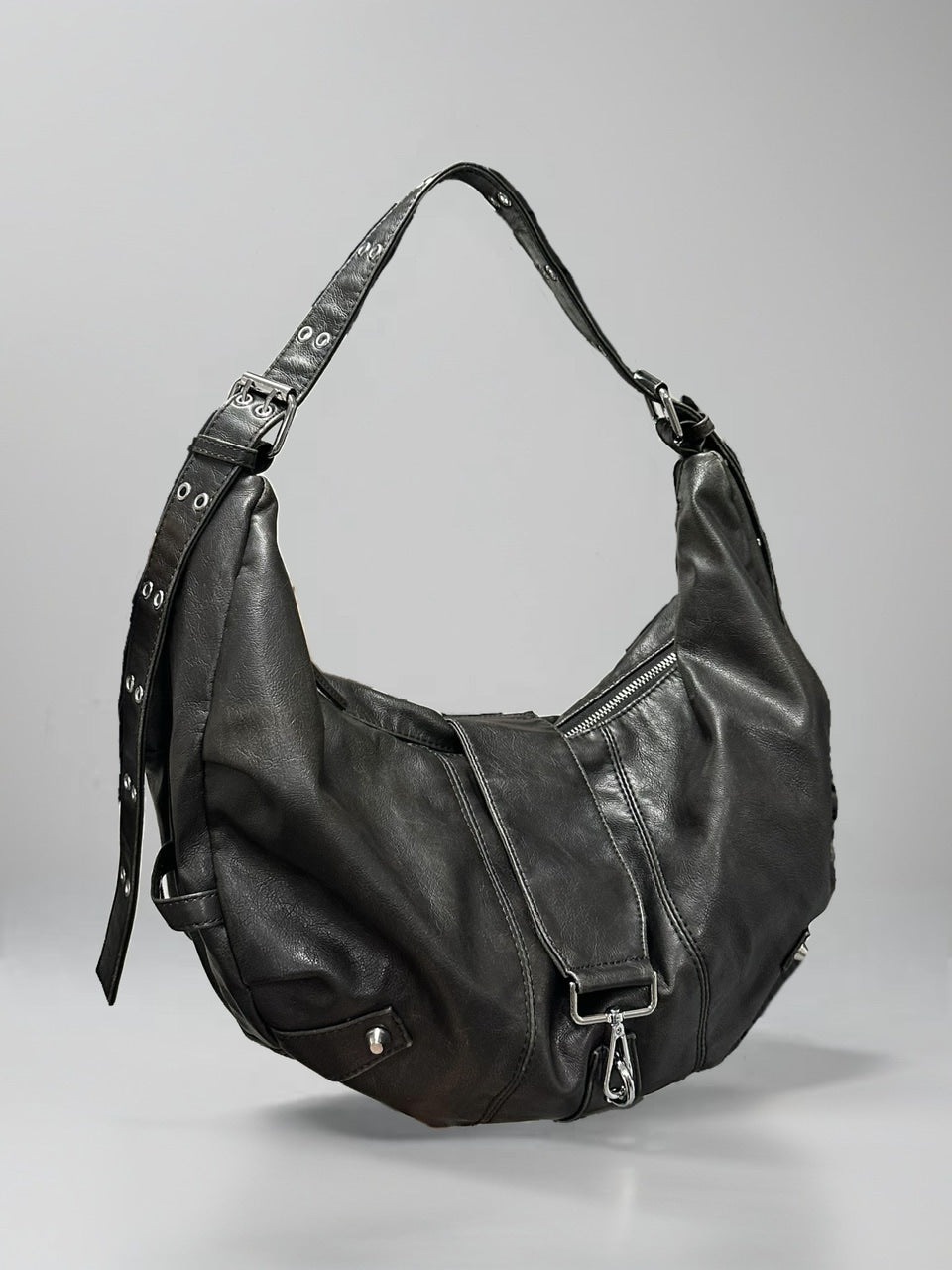 大阪店WEB限定受注制【Chikashitsu +】vintage eyelet shoulder bag / 【チカシツプラス】ビンテージアイレットショルダーバッグ