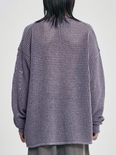 AJOBYAJO】Total Logo Drop Needle Sweater / 【アジョバイアジョ