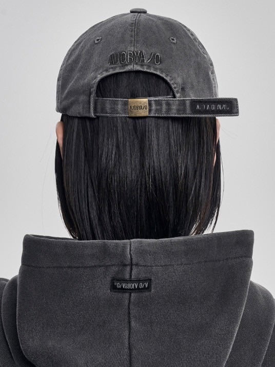 【AJOBYAJO】Wappen Washed Cap / 【アジョバイアジョ】ワッペンウォッシュドキャップ