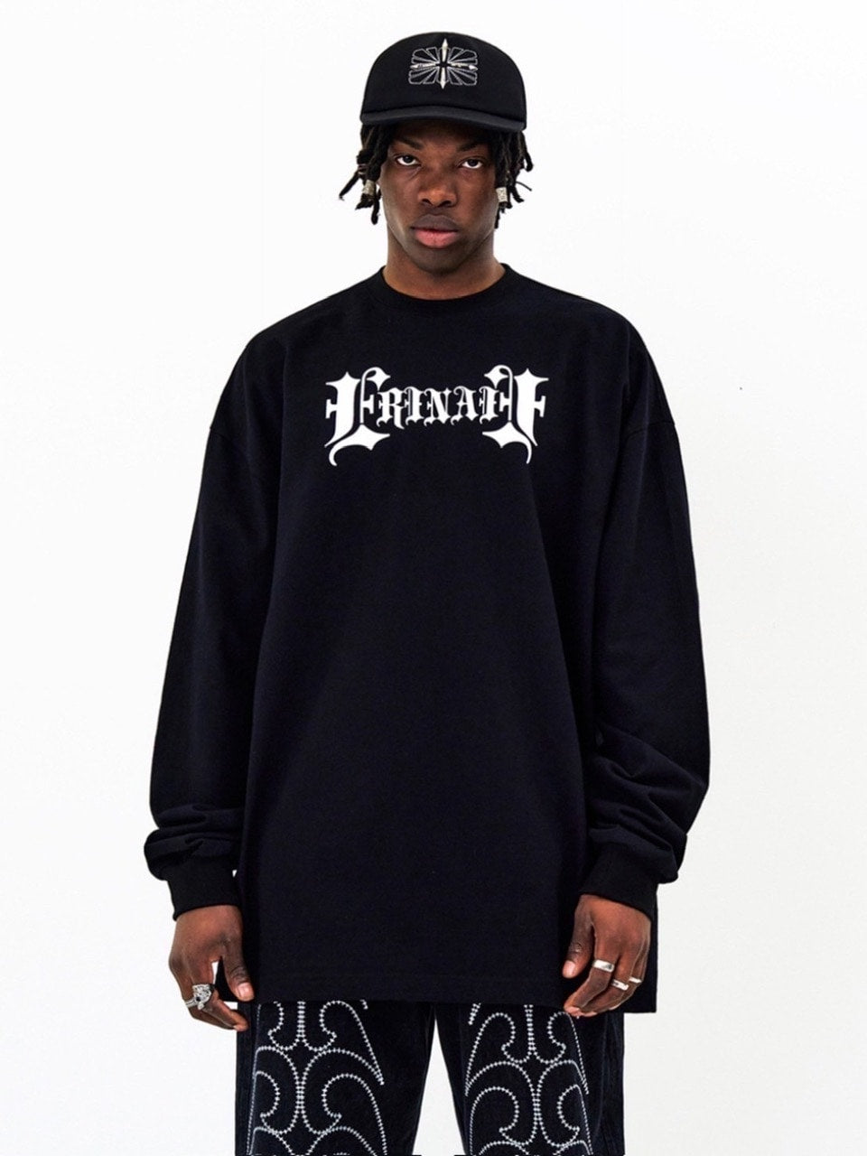 【E RIN AI E】BACKSTREET ANGEL LONG SLEEVE TEE