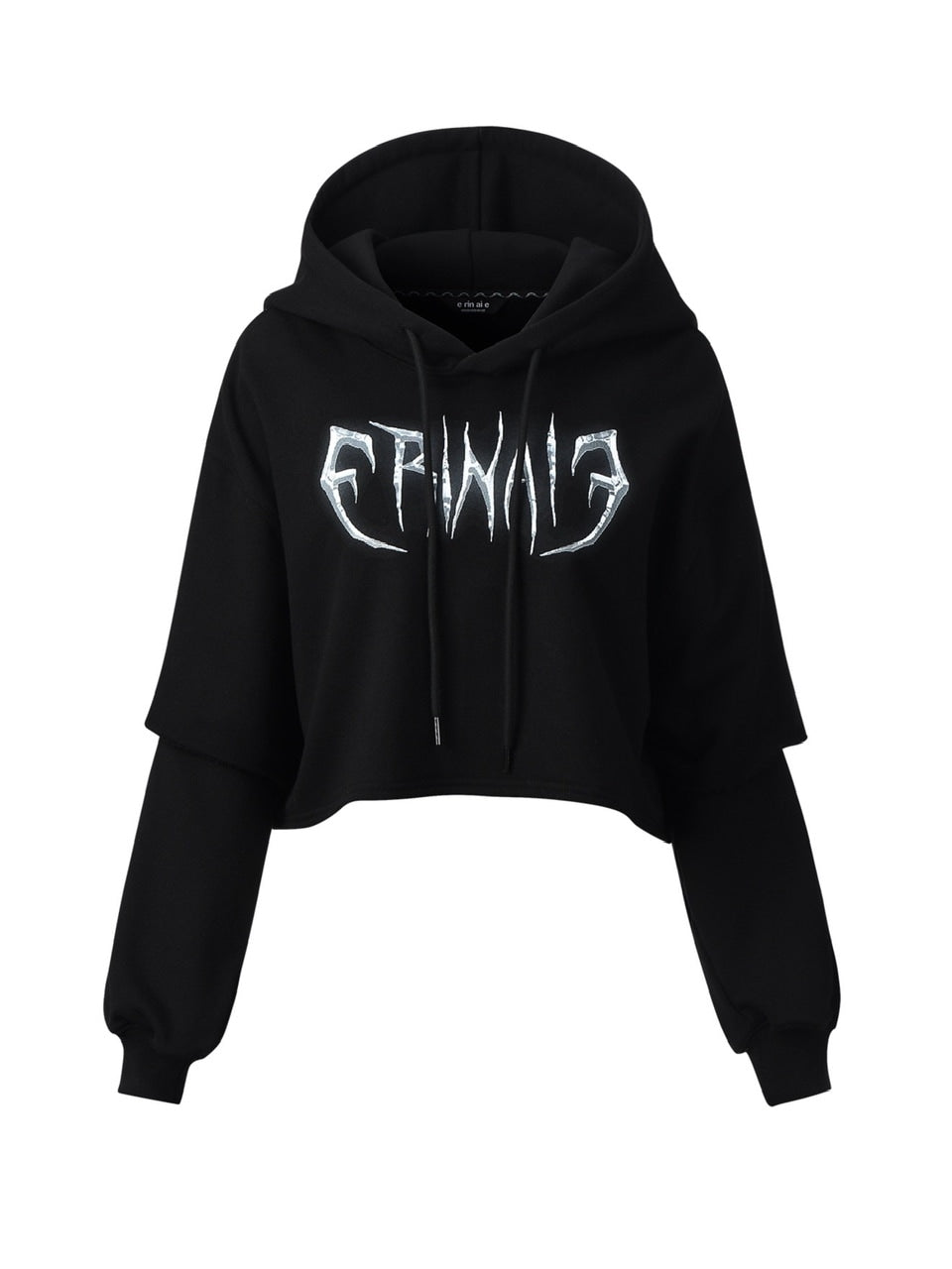 【E RIN AI E】DARK NIGHT HOODIE ZIP UP