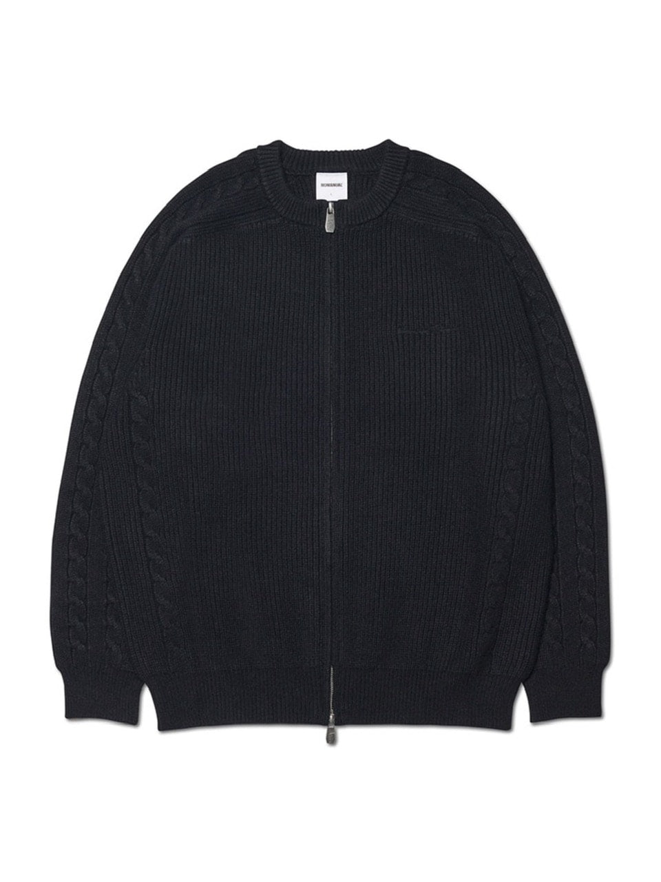 【NOMANUAL】ANOMALY KNIT ZIP-UP