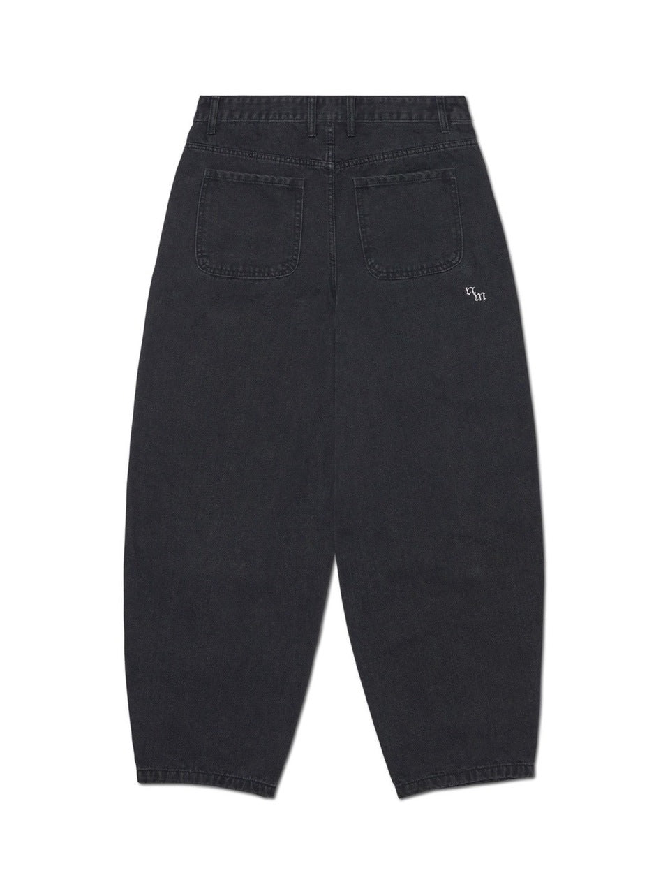 【NOMANUAL】WAVE CURVED DENIM PANTS