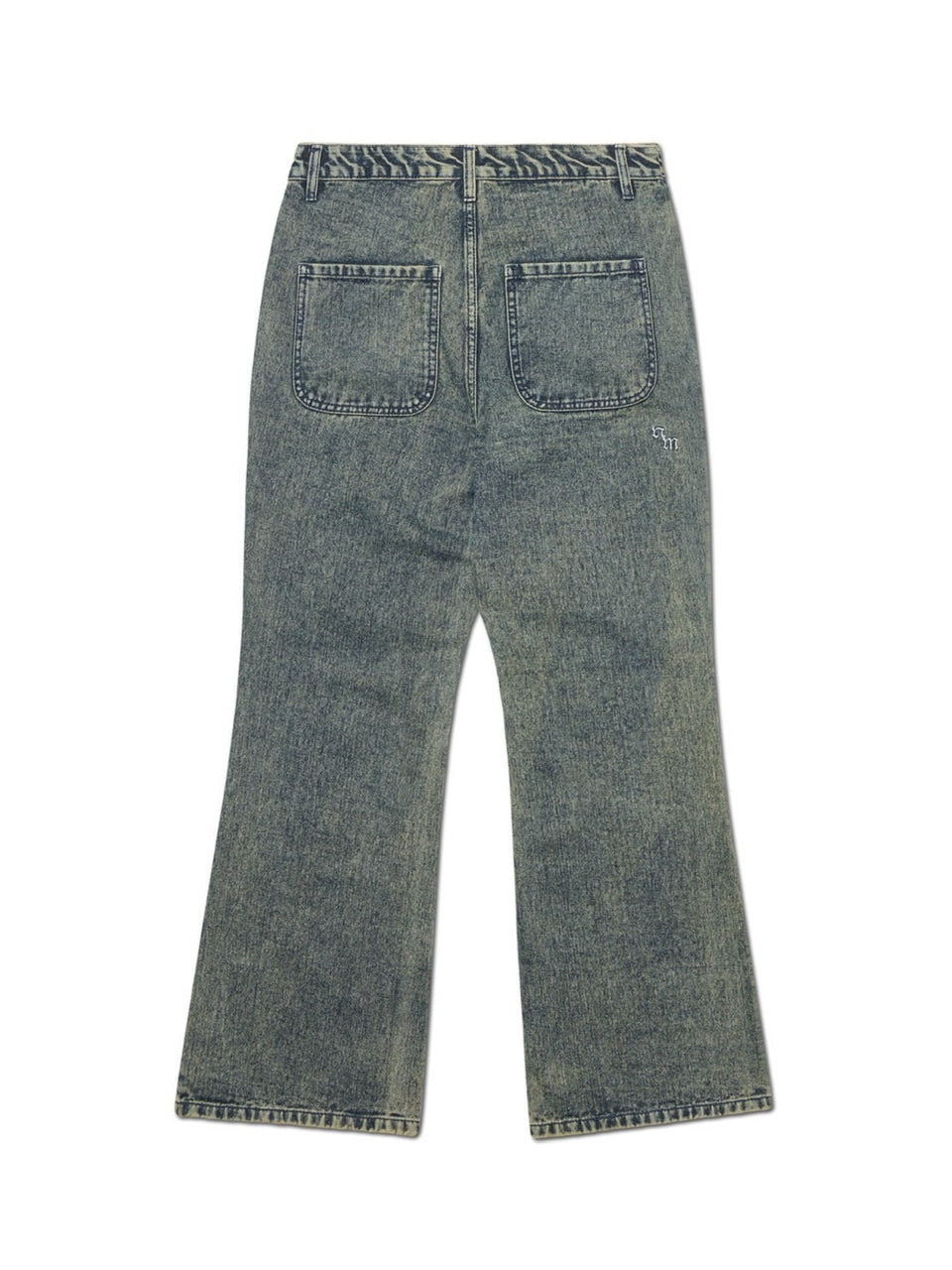 【NOMANUAL】SOFT FLARE DENIM PANTS