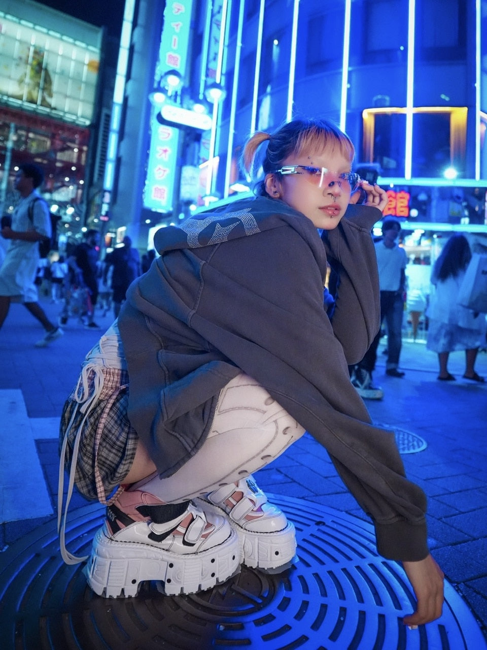 NMTXU】rhinestone design zip parka – PRESSING WEB SHOP