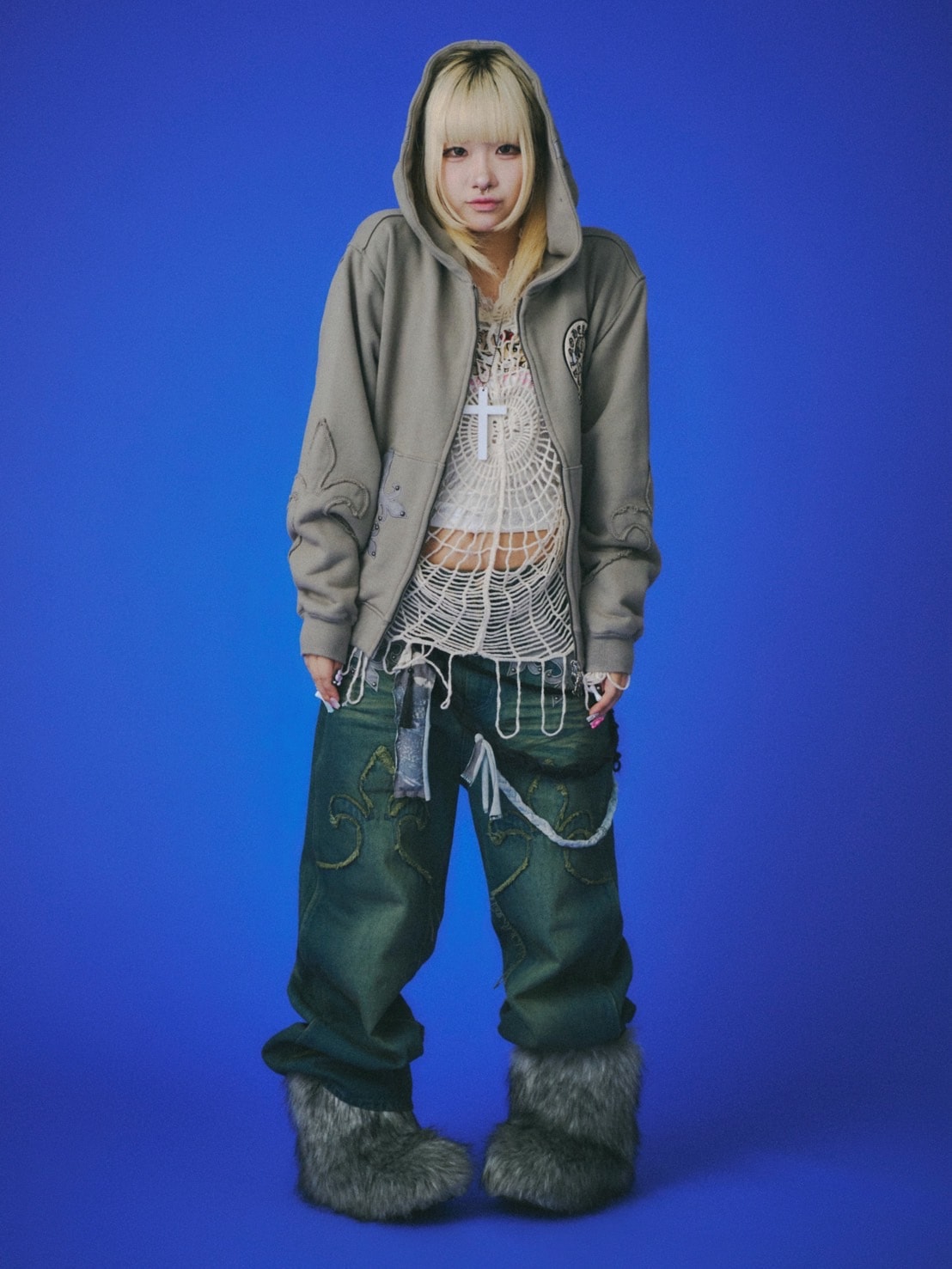 【GALFY】百合の紋紋デニム