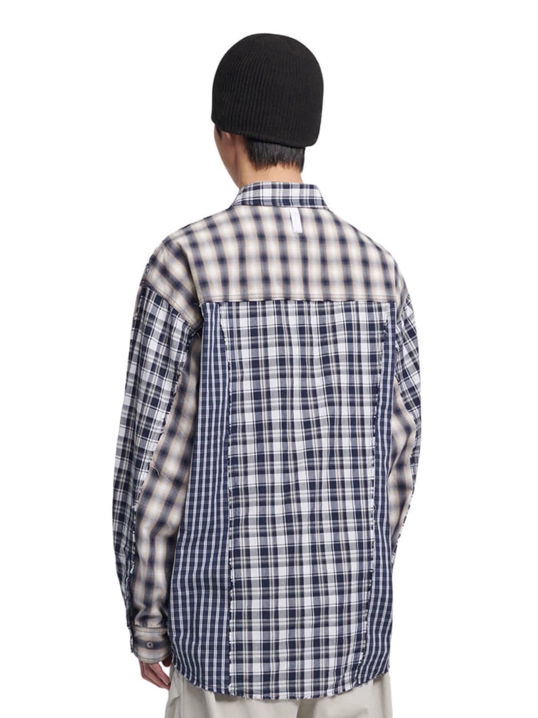 【NOMANUAL】RAW EDGE CHECK SHIRT