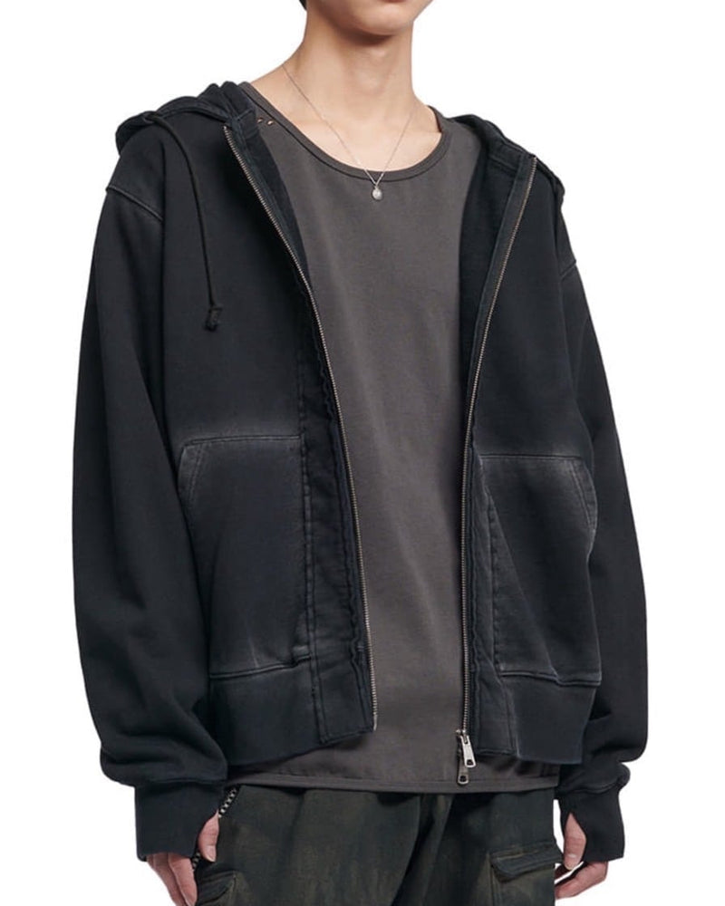 【NOMANUAL】AFTER HOODED ZIP-UP