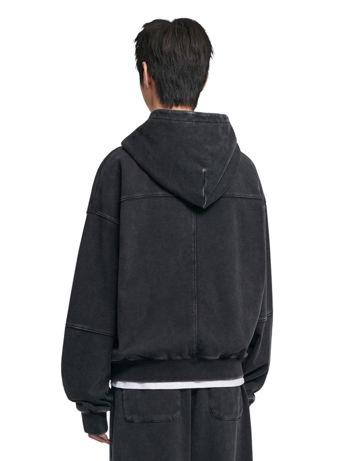 【NOMANUAL】C.A VINTAGE HOODED ZIP-UP
