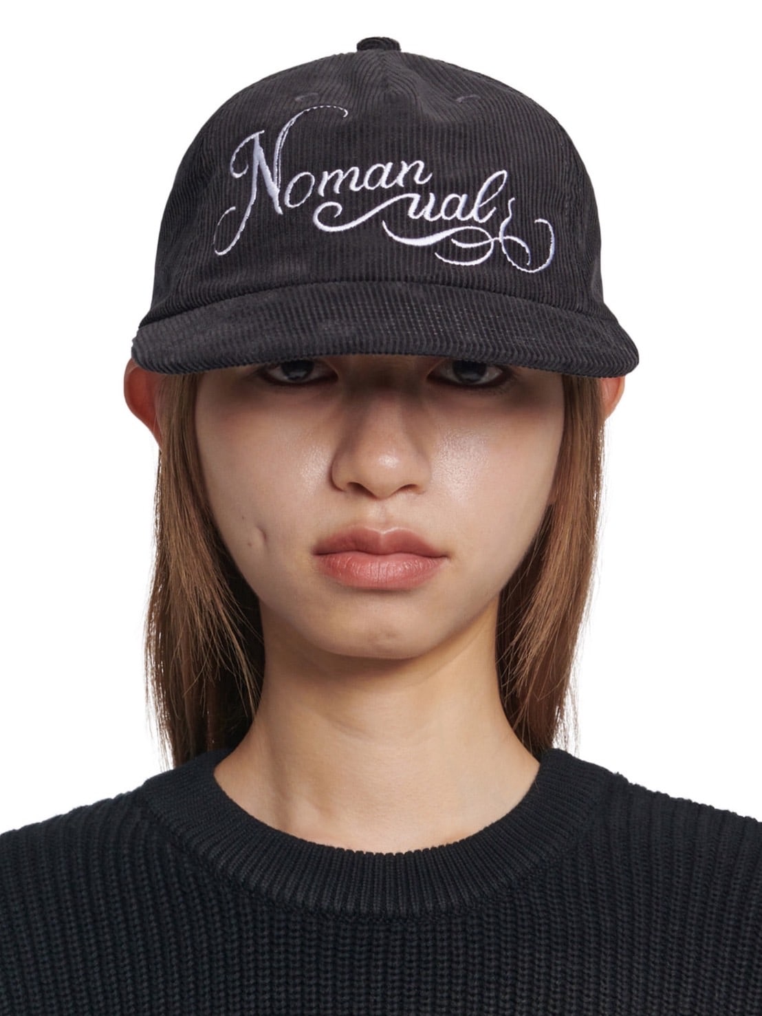 【NOMANUAL】STEM CORDUROY BALL CAP