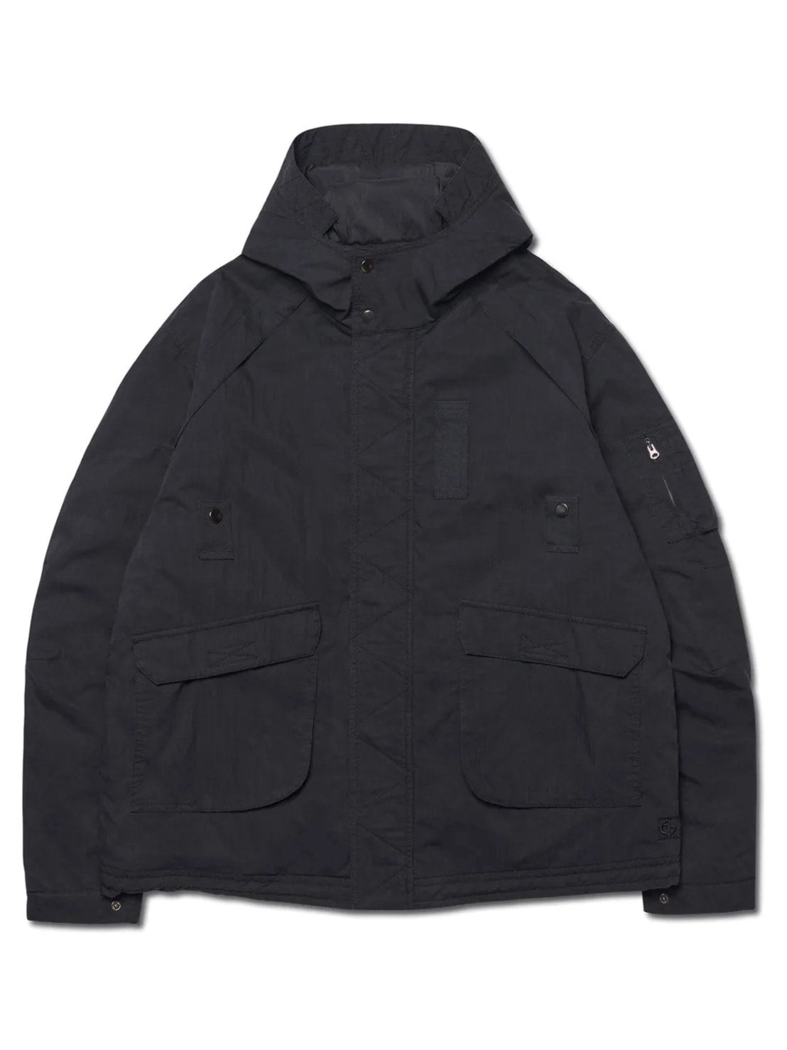 【NOMANUAL】HOODED FLIGHT JUMPER