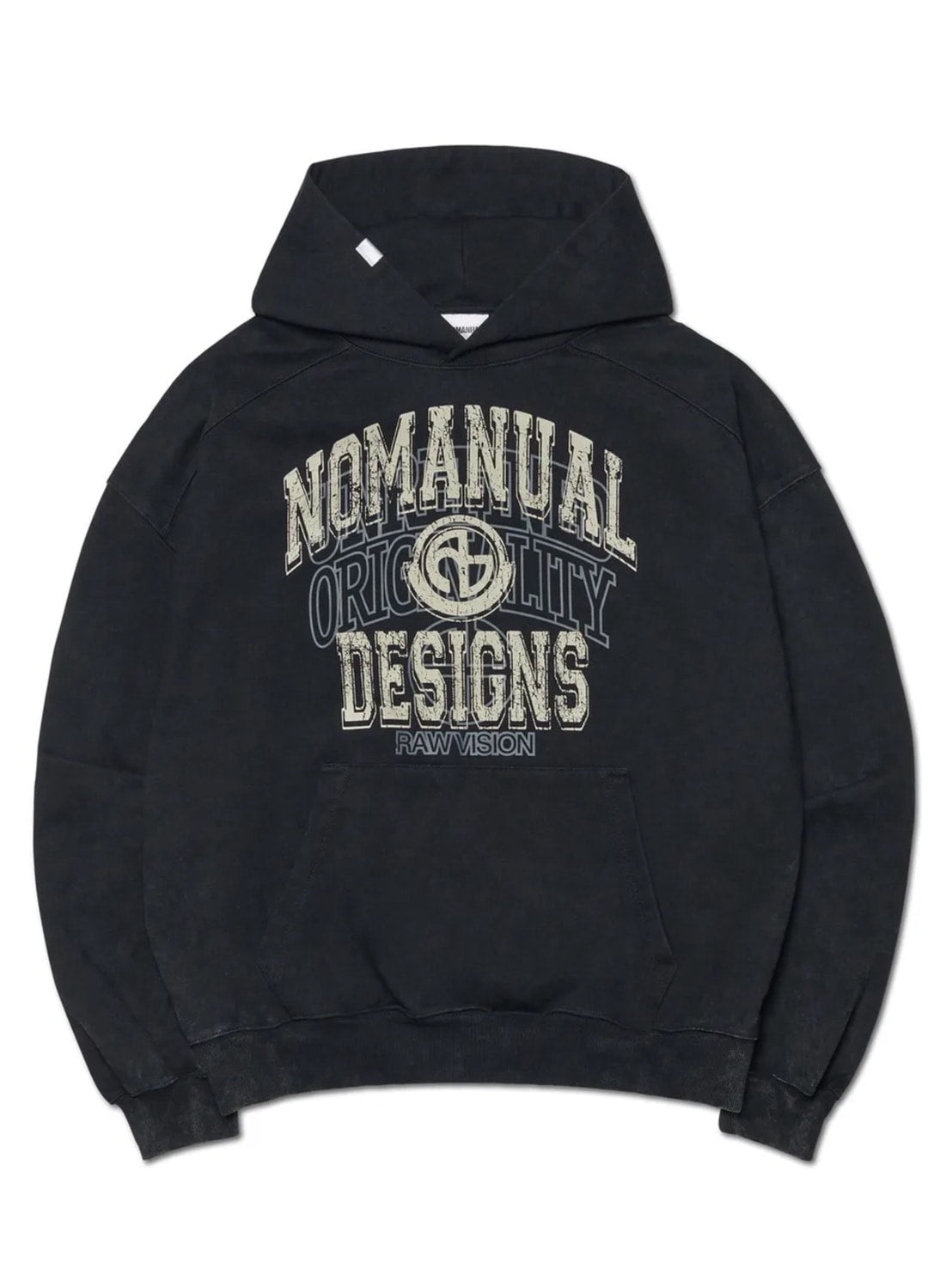 【NOMANUAL】LAYERED ARCH GRAPHIC HOODIE