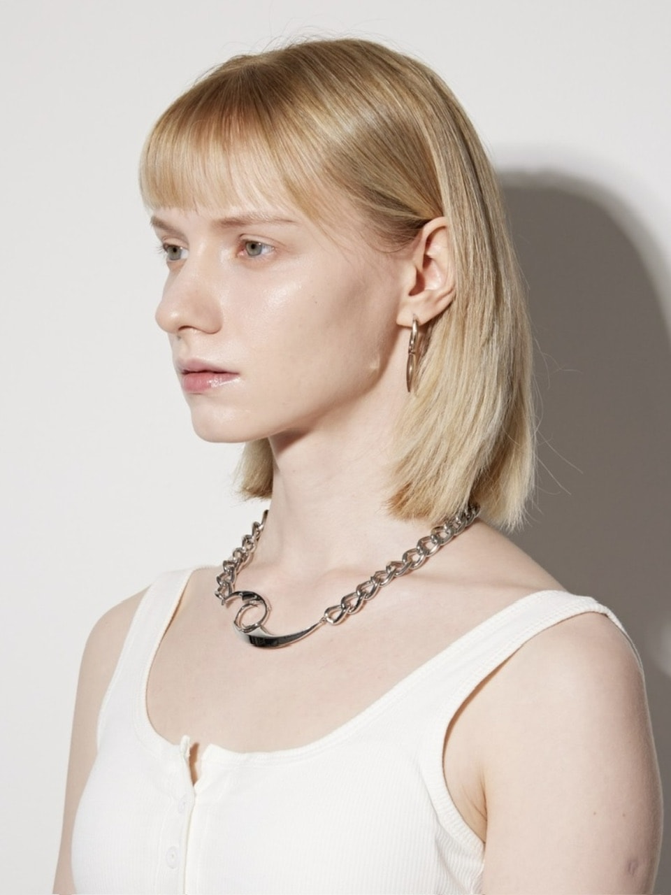 【PEG LEG】emblem chain necklace