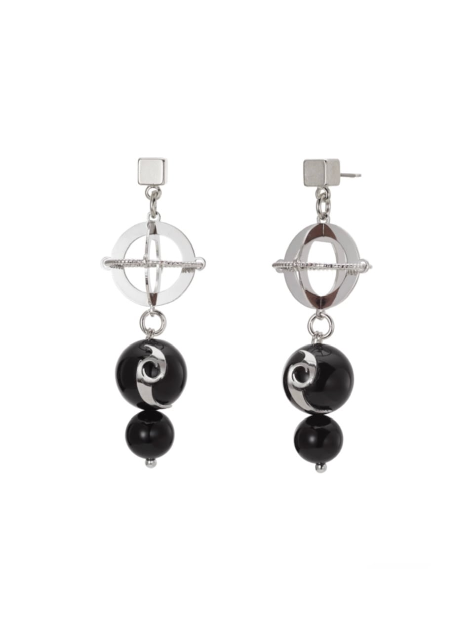 【PEG LEG】snowman planet earring