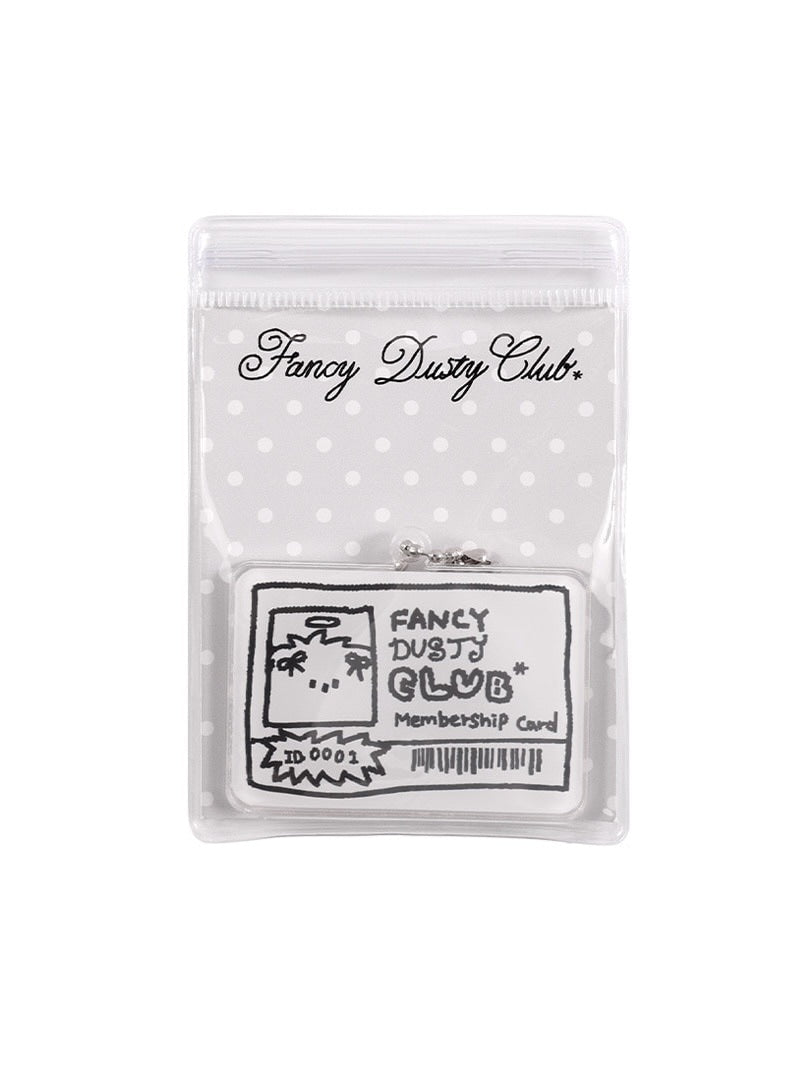 【FANCY X DUSTY】DUSTY CLUB MEMBERSHIP ACRYLIC KEYRING / 【ファンシー X ダスティ】ダスティークラブメンバーシップアクリルキーリング