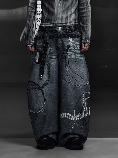 【Rosen Kreuz】3D RELIC ARCHIVE TROUSERS