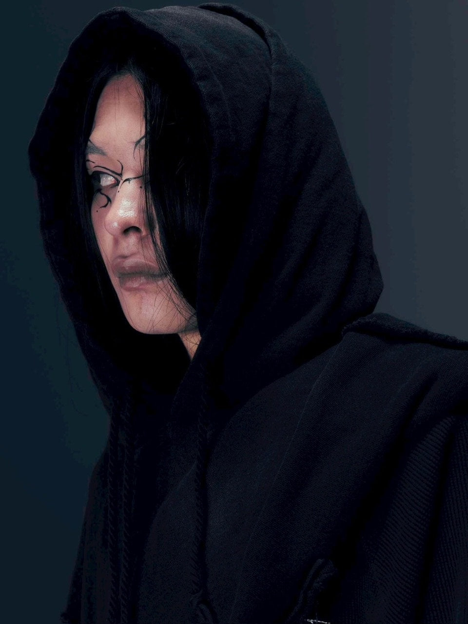 【DIG YOUR OWN GRAVE】DOUBLE FADE HOODIE /【ディグユアオウングレイブ】レイヤードフェードプルオーバーパーカー