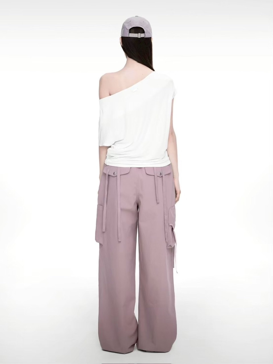 【NACHE】2-WAY PRINTED LOOSE T-SHIRT