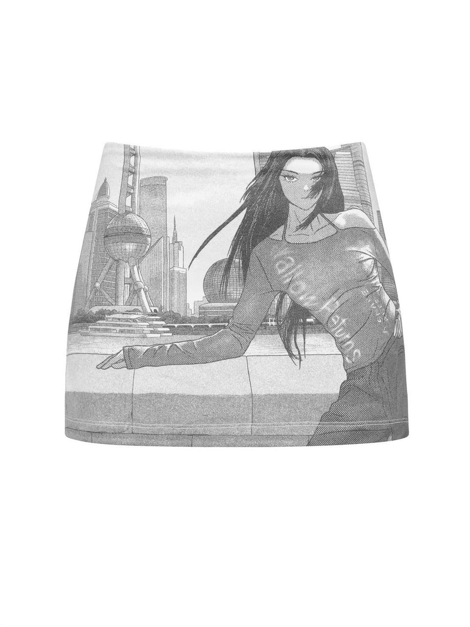 【NACHE】DRAWING SKIRT PANTS