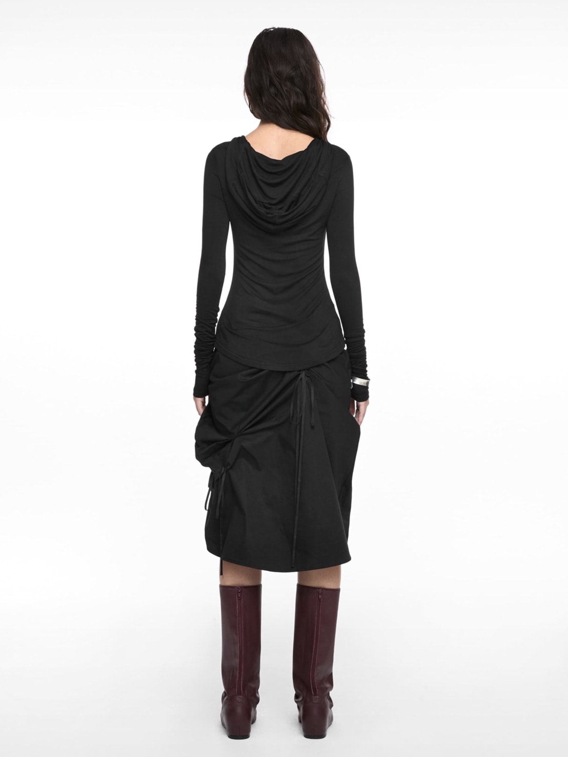 【NACHE】BASIC HOODIE LONG SLEEVE