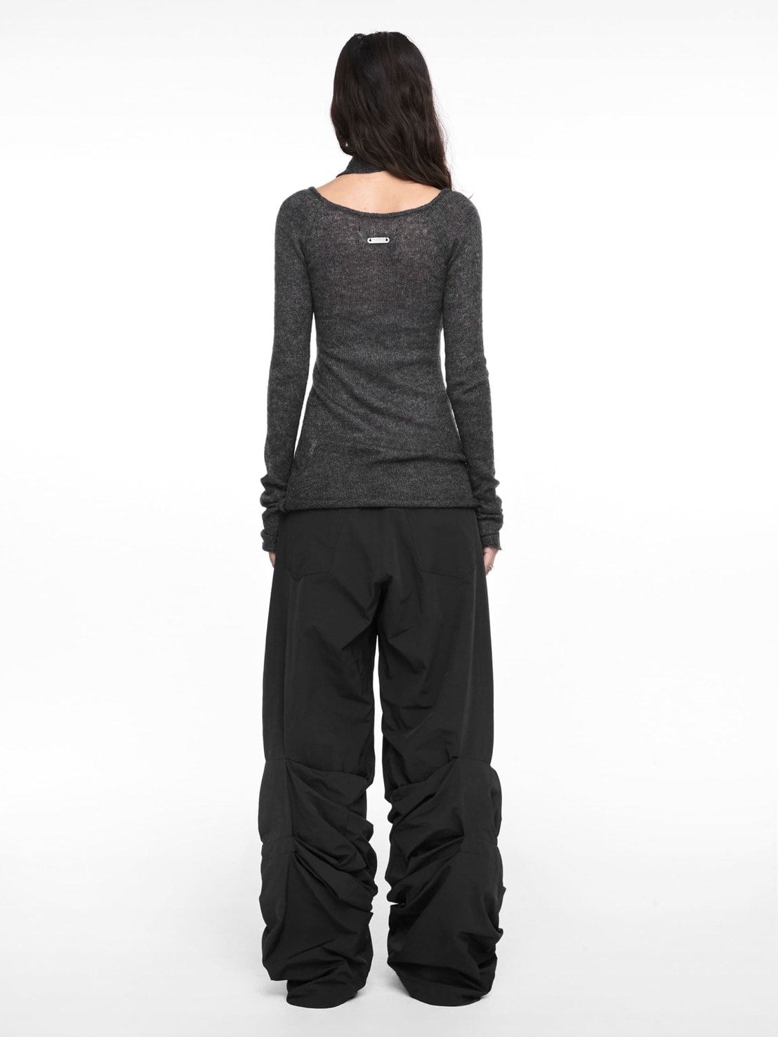 【NACHE】MIXED MUFFLER KNIT