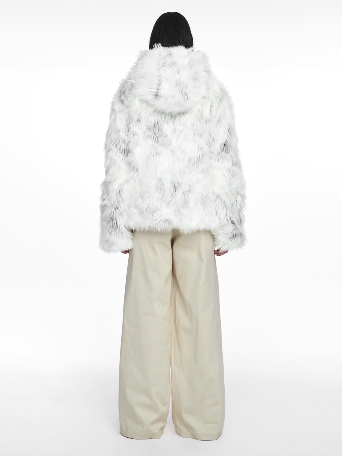 【NACHE】FOLDED WIDE PANTS (UNISEX)