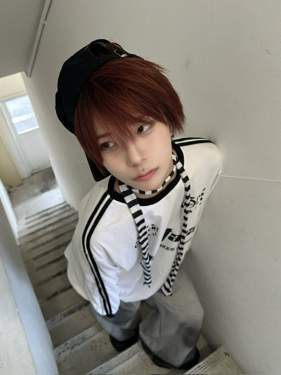 受注制【LUV CODE】sports long sleeve tee (3color)