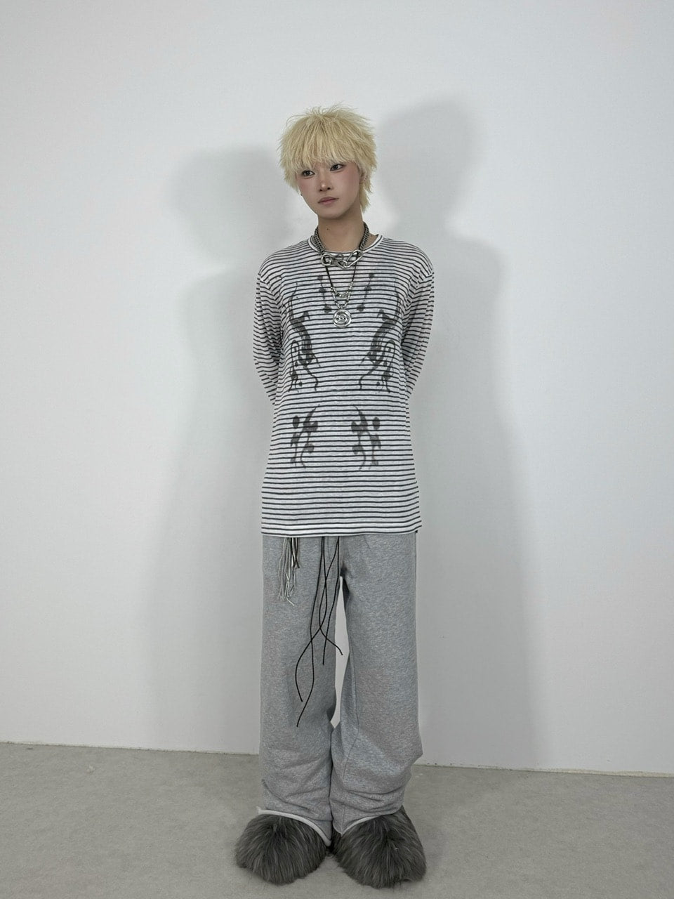 国際配送【Nerd out XU】uzumaki necklace / 【ナードアウトエックスユー】ウズマキネックレス