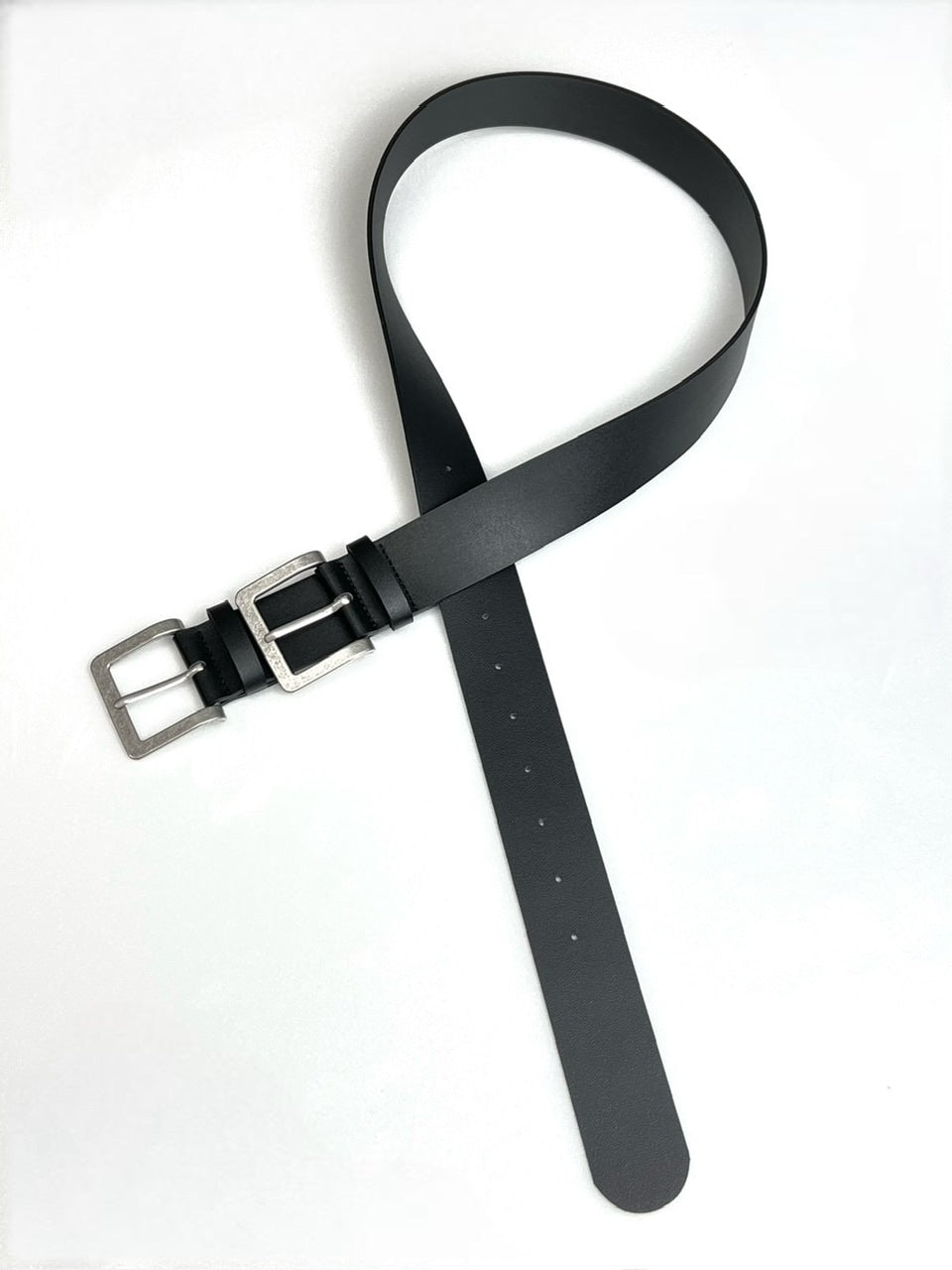 受注制【Chikashitsu +】double buckle belt / 【チカシツプラス】ダブルバックルベルト