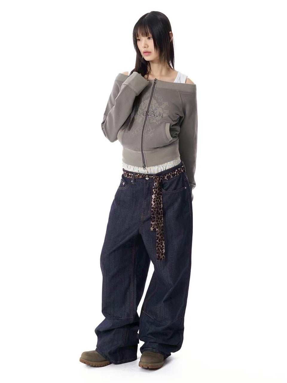 【AAKAM】Check Boxer