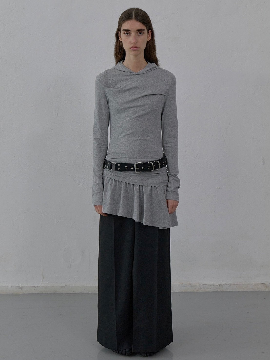 【LCDC】HOODED JERSEY DRESS / 【エルシーディーシー・ティーエム】フードジャージワンピース