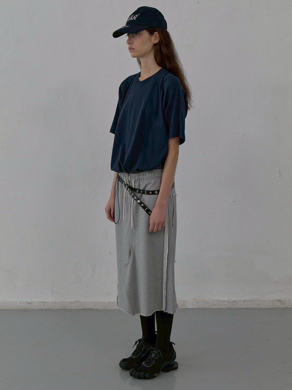 【LCDC】RAW CUT DETAIL JERSEY SKIRT / 【エルシーディーシー・ティーエム】ローカットディティールスウェットスカート