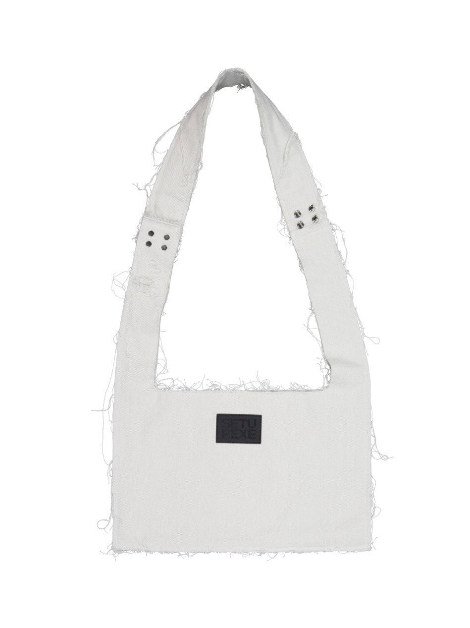 【SETUP‐EXE】TWO-WAY RAW CROSSBAG / 【セットアップエグゼ】ツーウェイロークロスバッグ