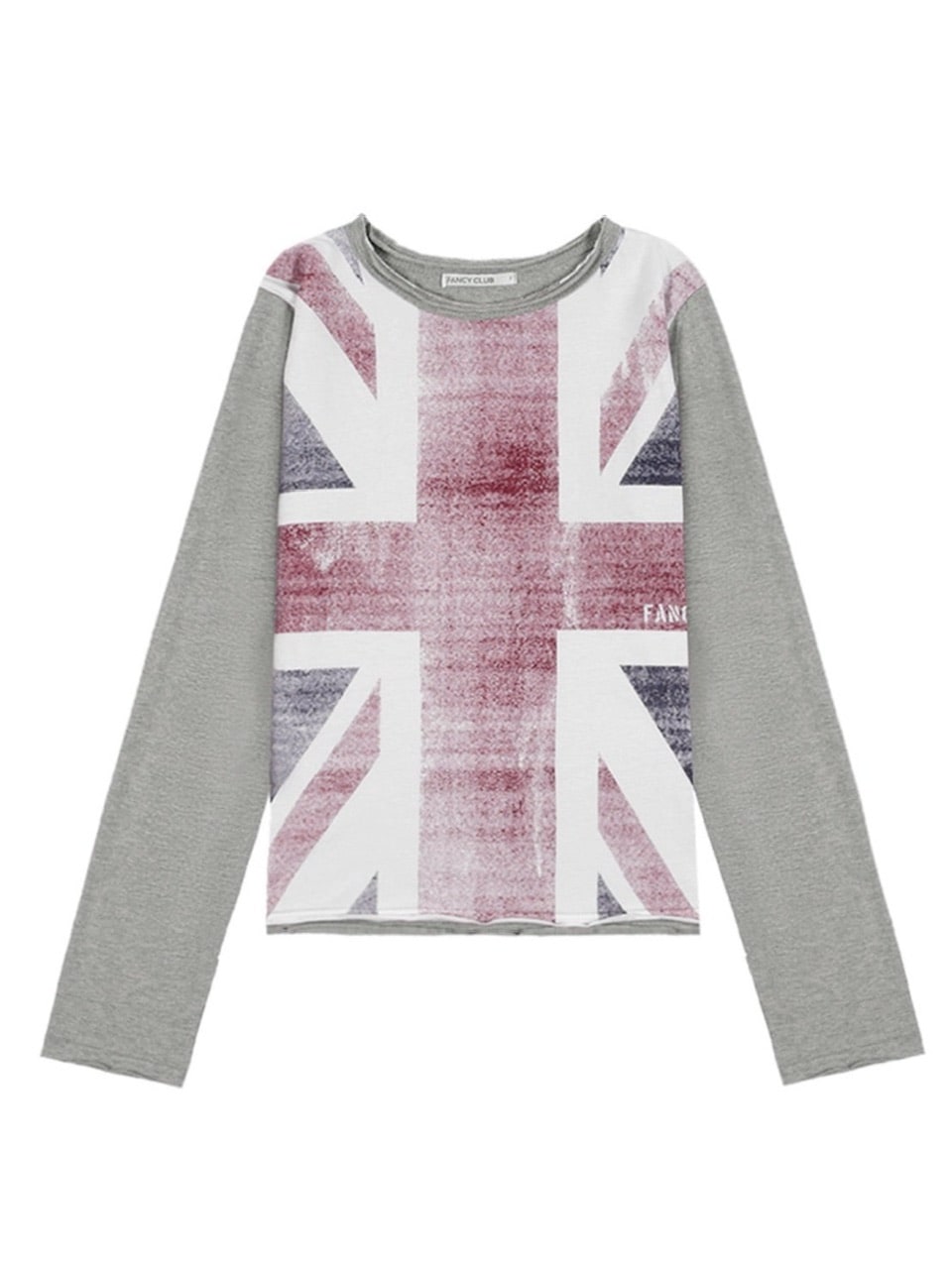 【FANCY CLUB】UNION JACK LONG SLEEVE / 【ファンシークラブ】ユニオンジャック長袖Ｔシャツ