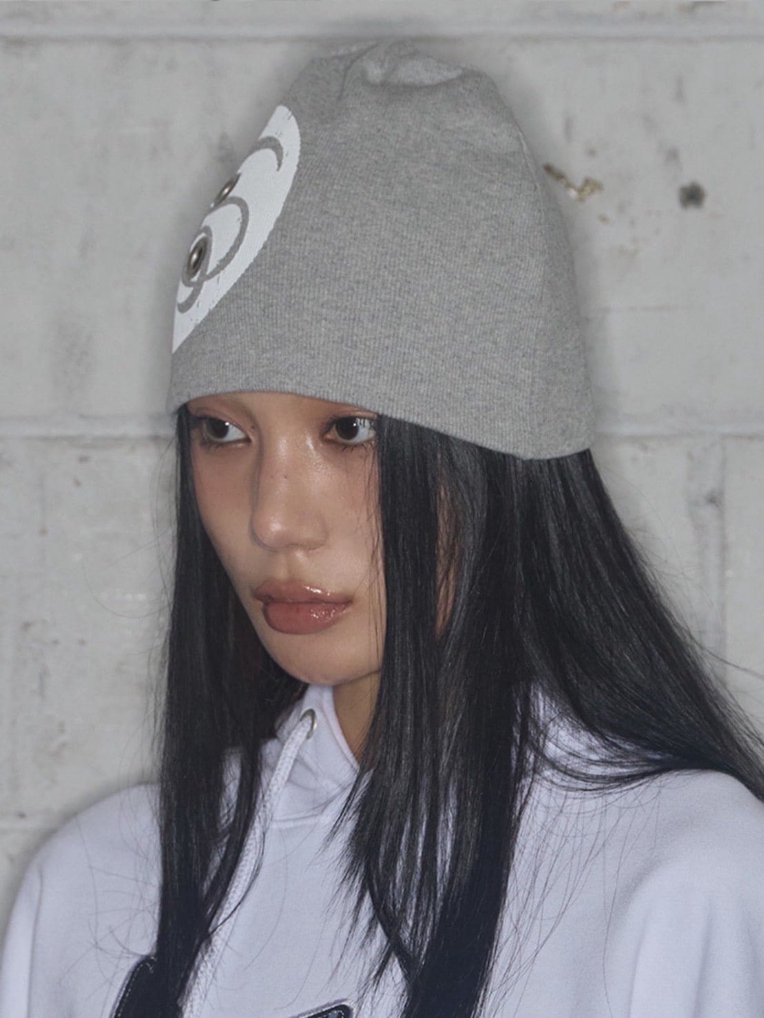 【FANCY CLUB】FY EYELET BEANIE / 【ファンシークラブ】ＦＹアイレットニット帽