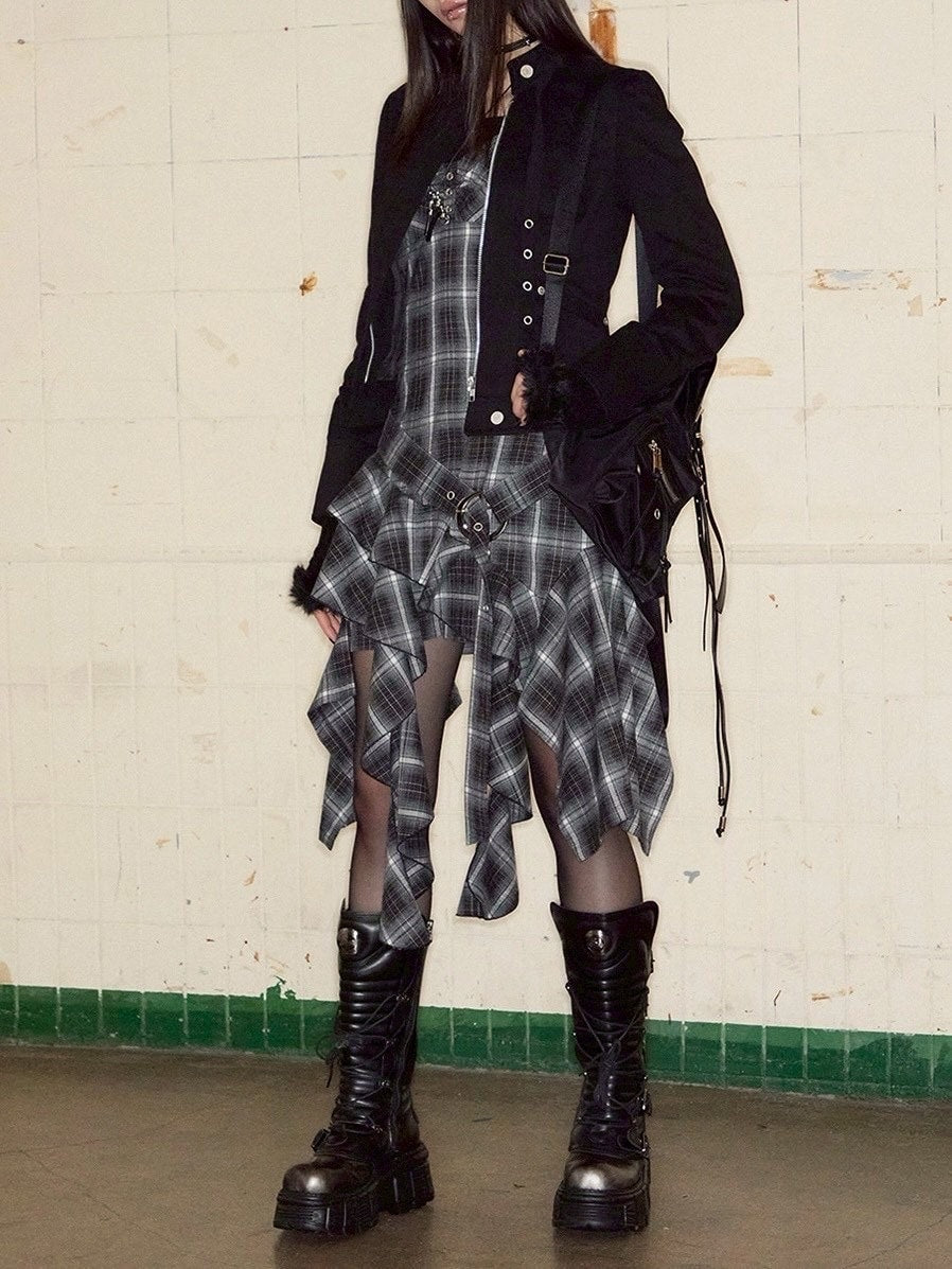 【NOT KNOWING】Back Cross Stud Jacket / 【ノットノーイング】バッククロススタッヅジャケット