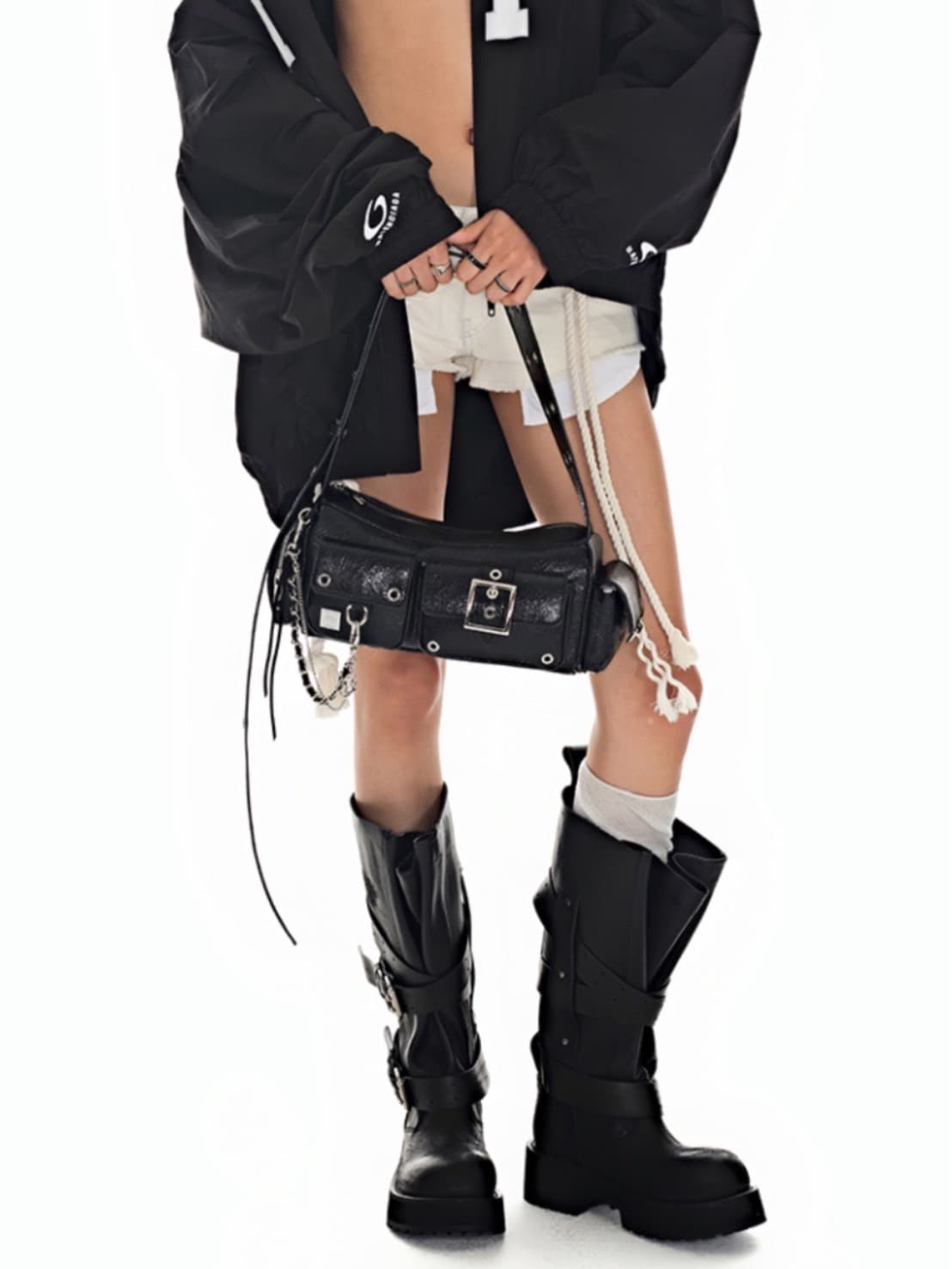 【BLACK PURPLE】Mini Fortress Bag