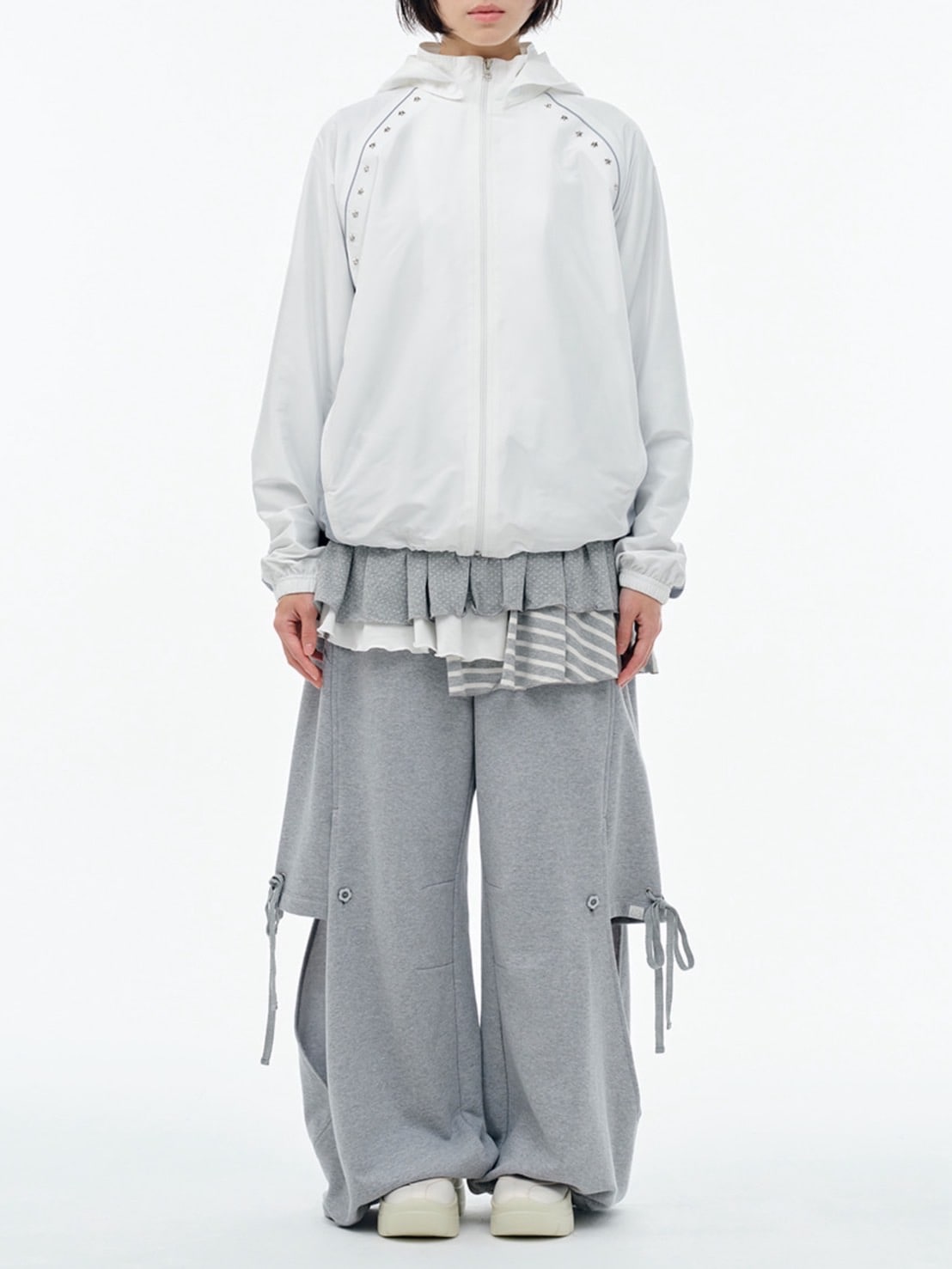 TUOMIO】BANDED LAYERED SKIRT – PRESSING WEB SHOP