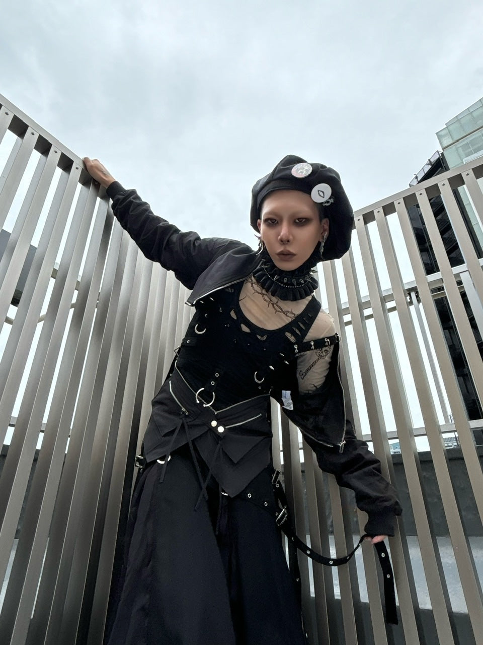 【Never mind the XU】2way light jacket / 【ネバーマインドザエックスユー】ツーウェイライトジャケット