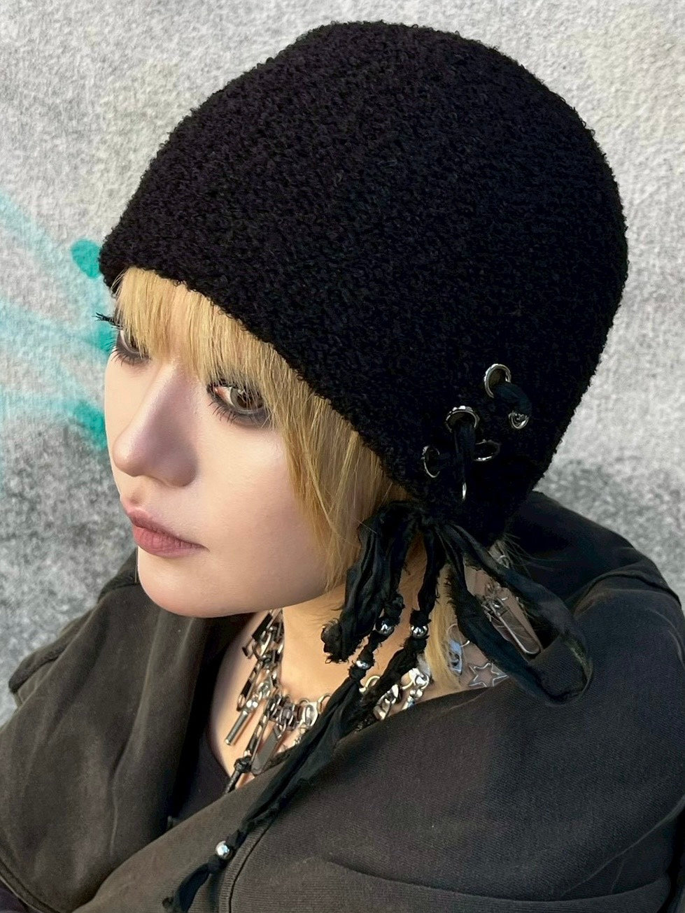 【Never mind the XU】zip design necklace / 【ネバーマインドザエックスユー】ジップデザインネックレス