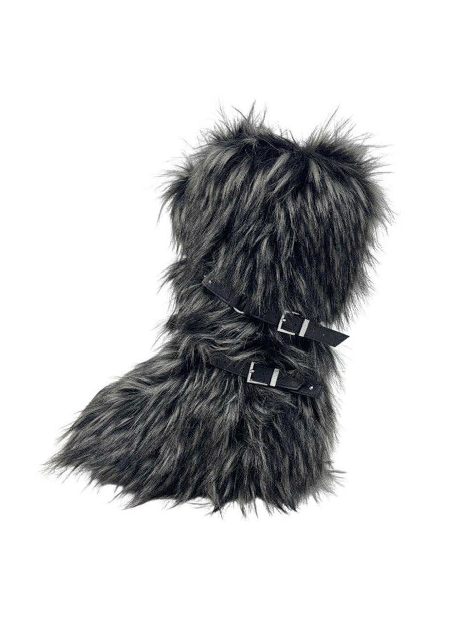 国際配送【Never mind the XU】belt fur boots (2color) – PRESSING