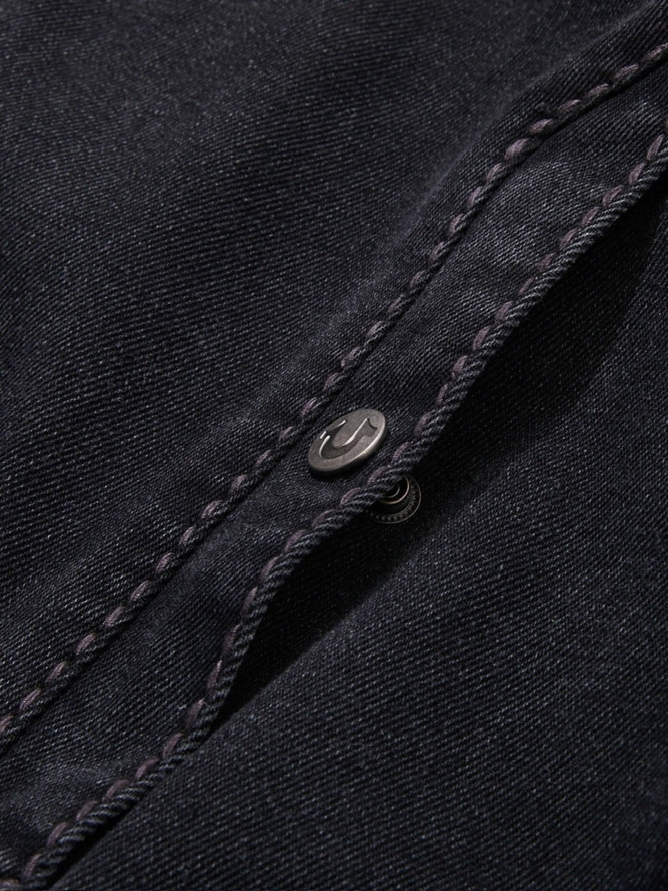 【NOMANUAL】NO RELIGION DENIM RIDER JACKET