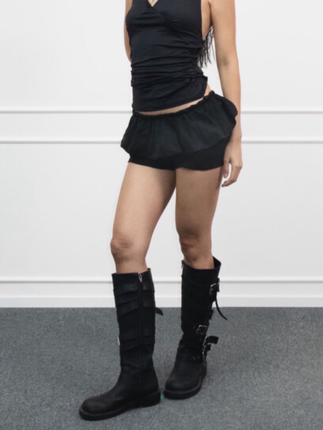 【KAIYA】balloon skort