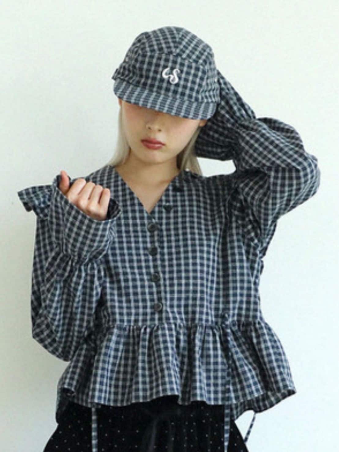 12/21 20:00 再販【Uglyshadow】CHECKERED CAMPCAP